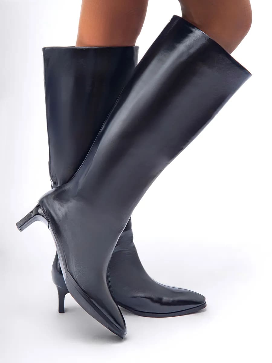 Сапоги трубы демисезонные