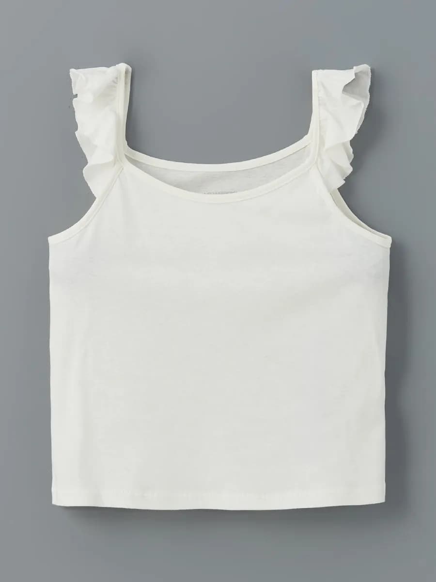 белый топ для девочки