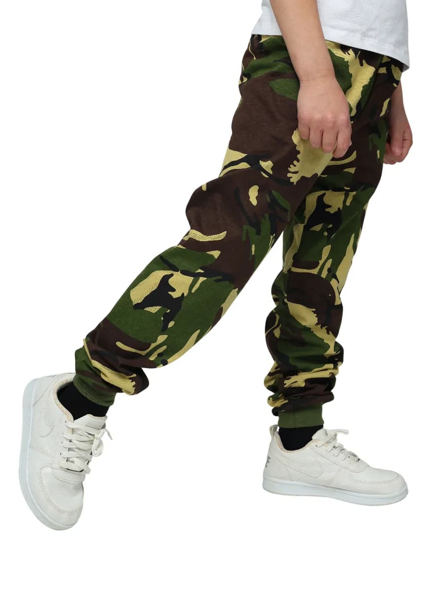 Штаны тонкие трикотажные с манжетами