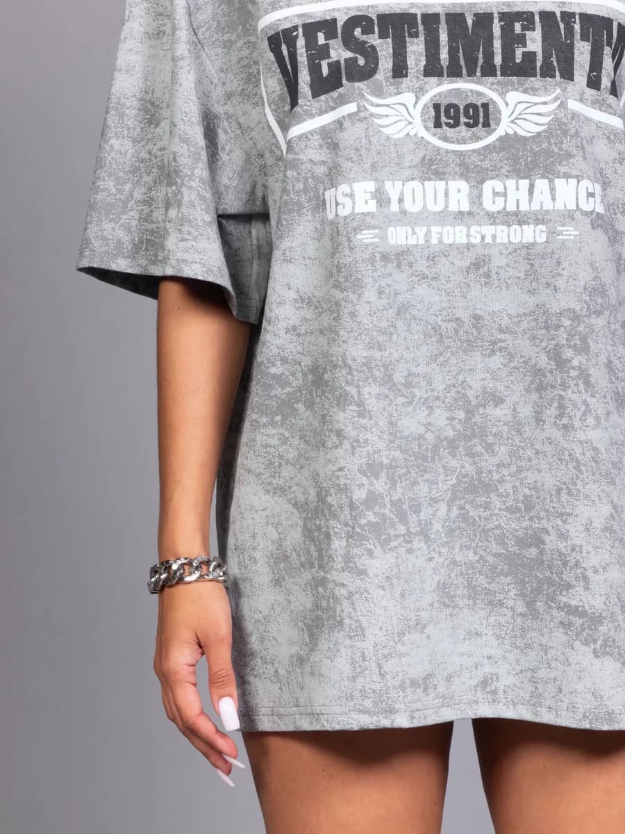 футболка оверсайз варенка