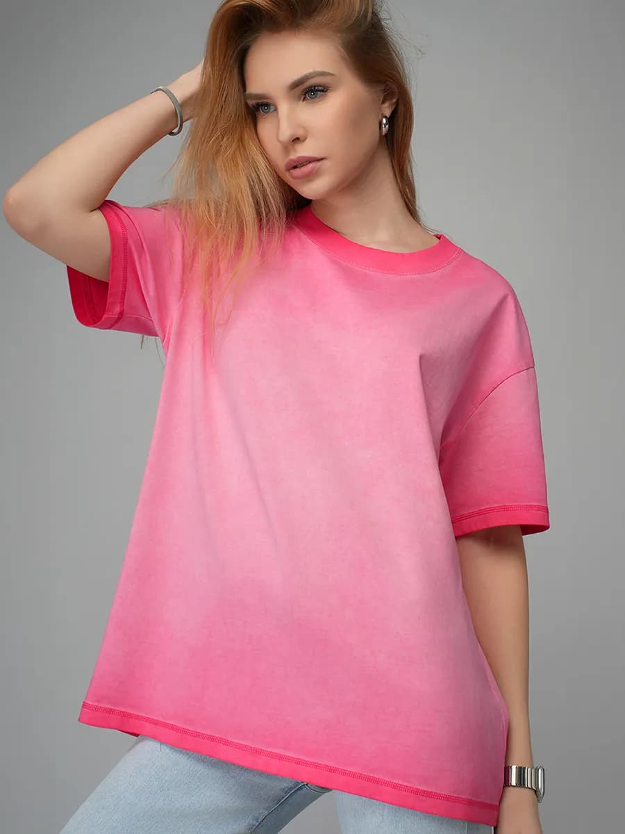 Футболка женская оверсайз