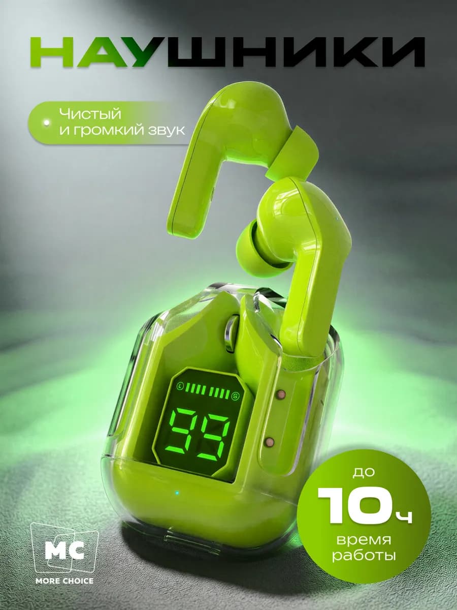 Наушники беспроводные для iPhone и Android