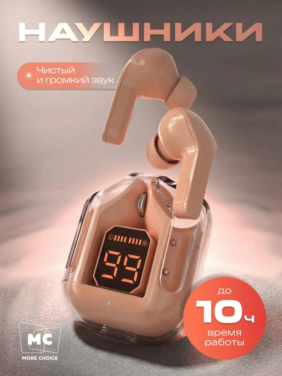 Наушники беспроводные для iPhone и Android