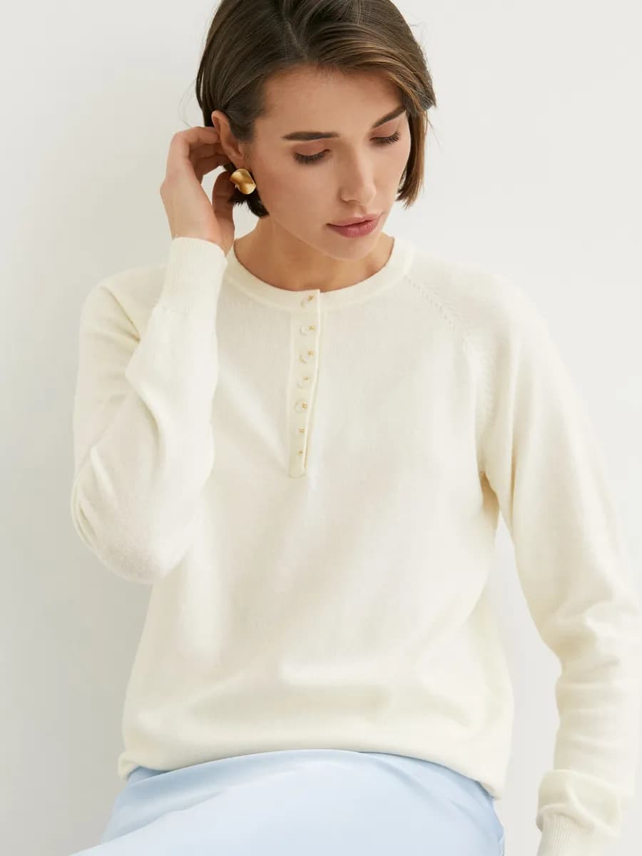 Джемпер женский нарядный большие размеры вязаный - фото 1