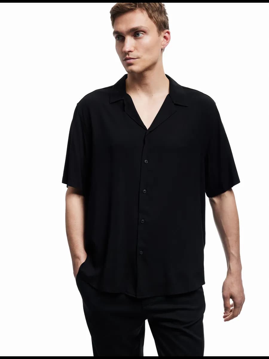 Рубашка visvis отложным воротником - фото 1