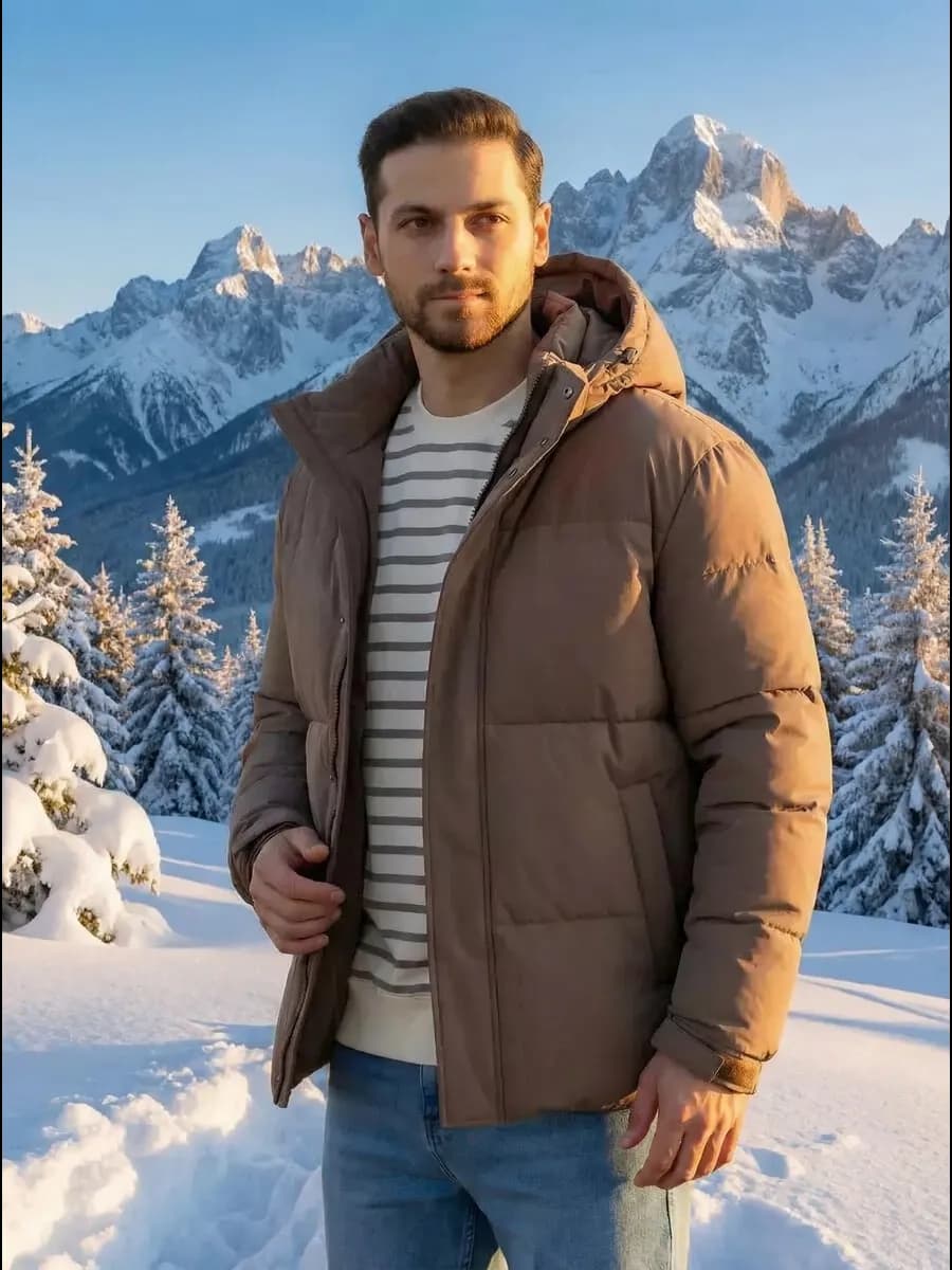 Куртка мужская демисезонная оверсайз