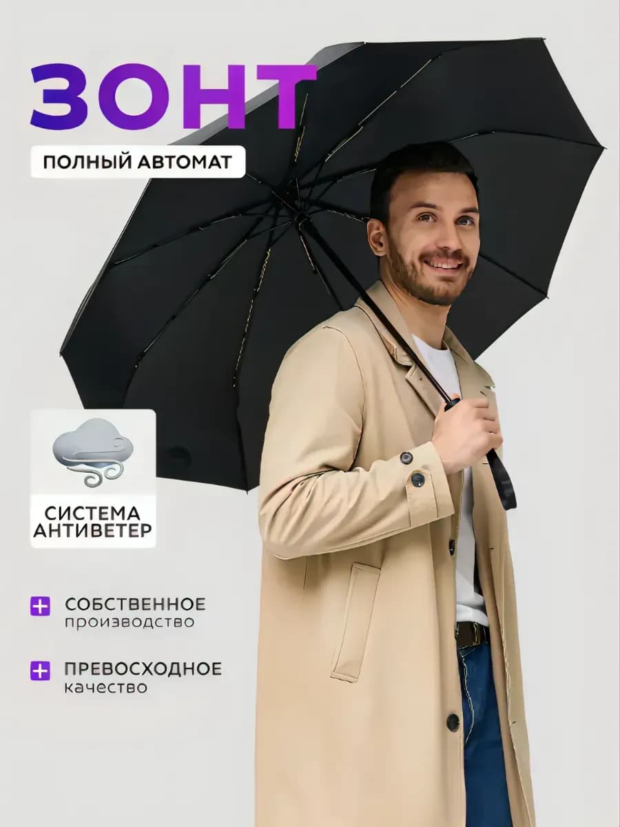 Зонт мужской автомат