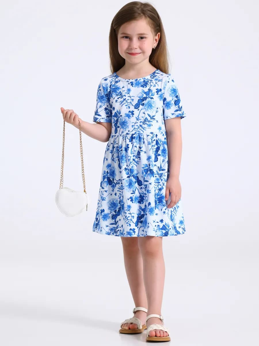 Платье в садик хлопок 100% - фото 1