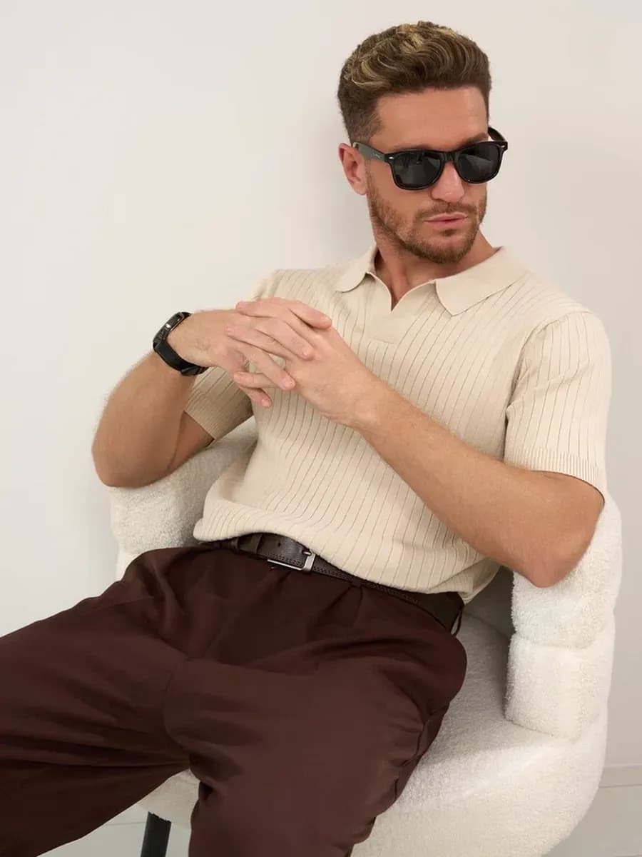 Футболка поло с коротким рукавом Old money