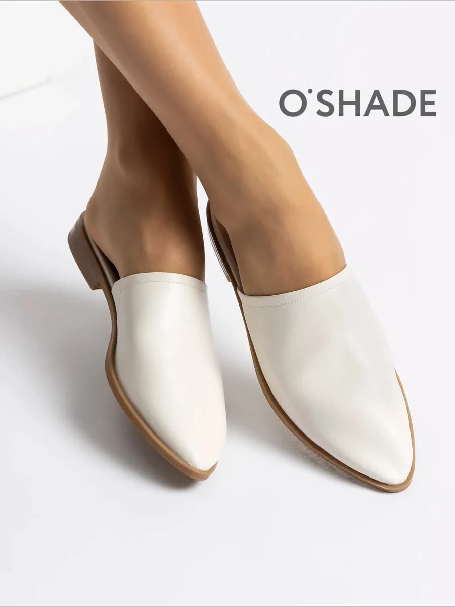 Мюли женские натуральная кожа