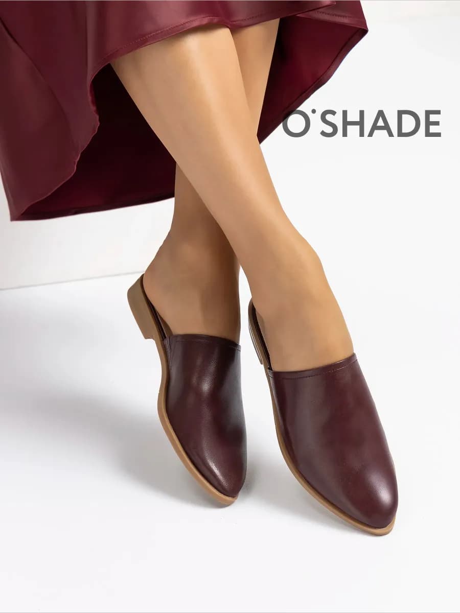 Мюли женские натуральная кожа