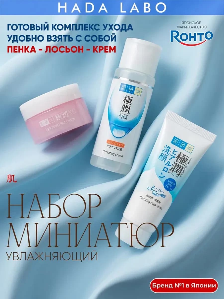 Увлажняющий набор для ухода за лицом миниатюры