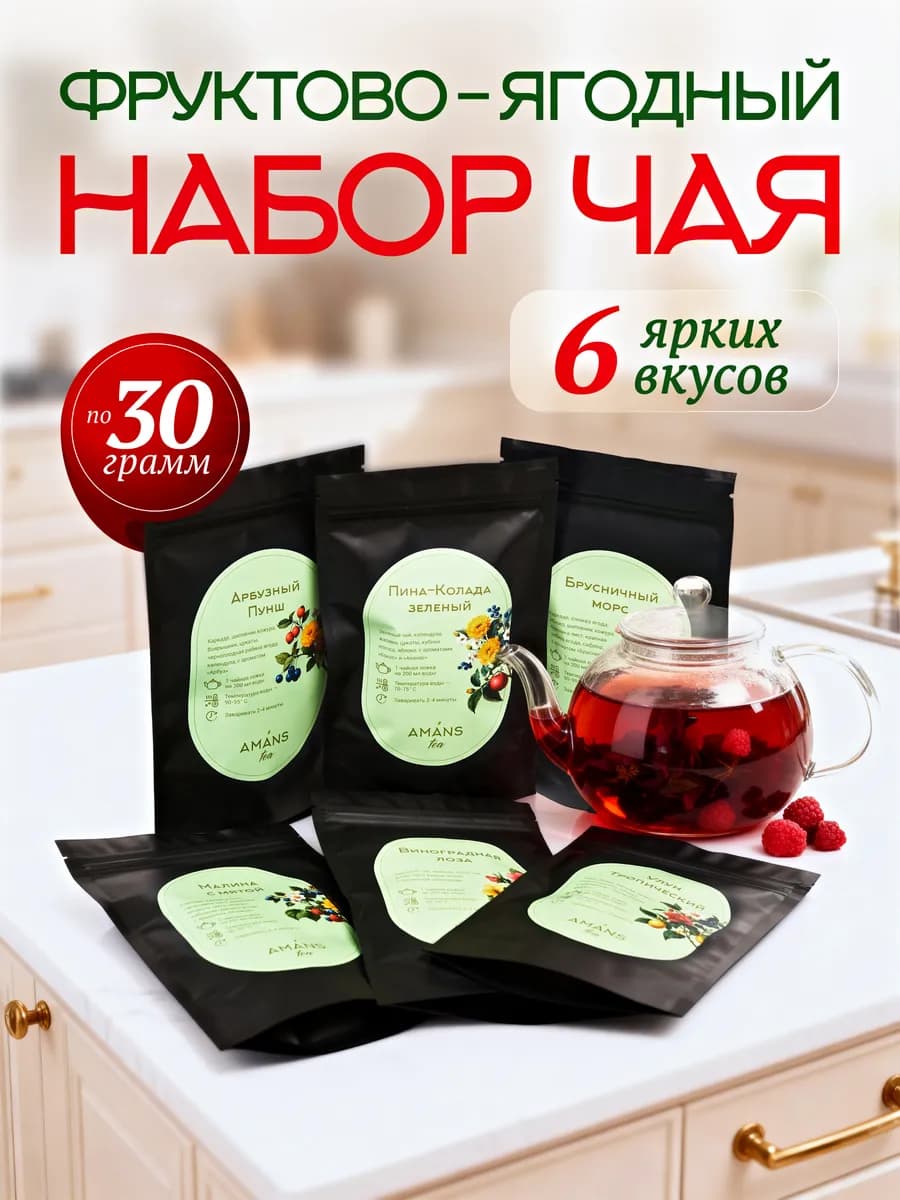 Набор чая подарочный листовой