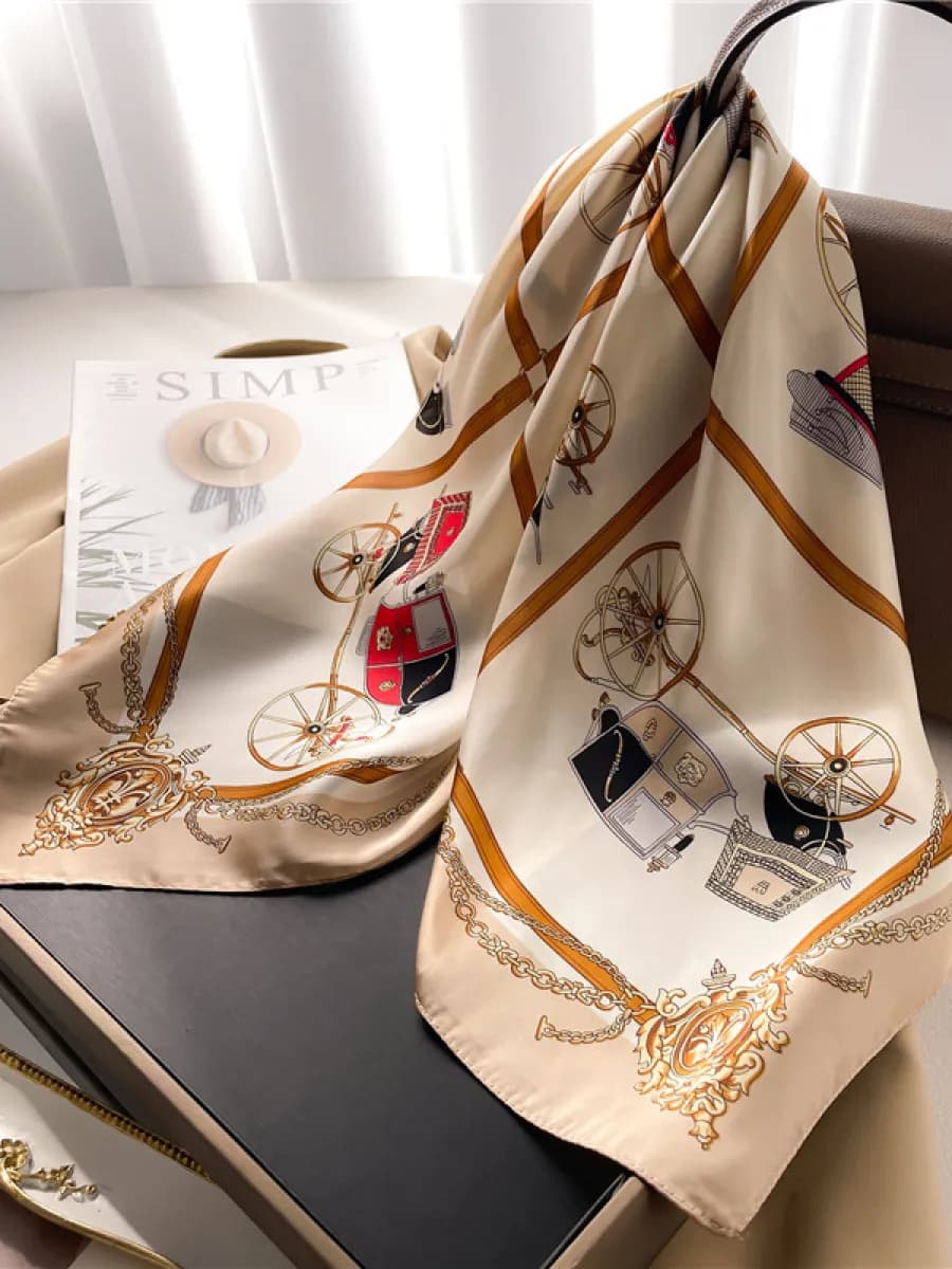 Платок на голову косынка на шею