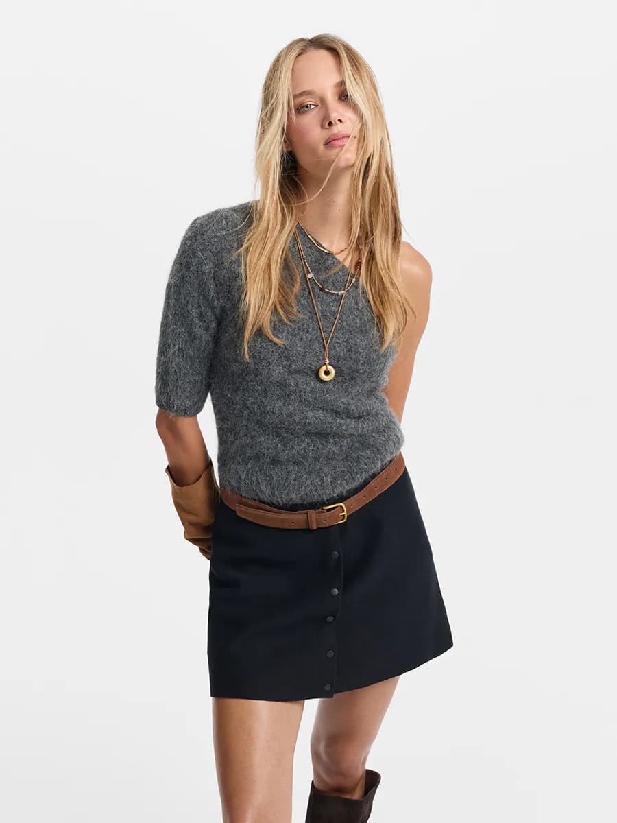 Джемпер из шерсти альпака