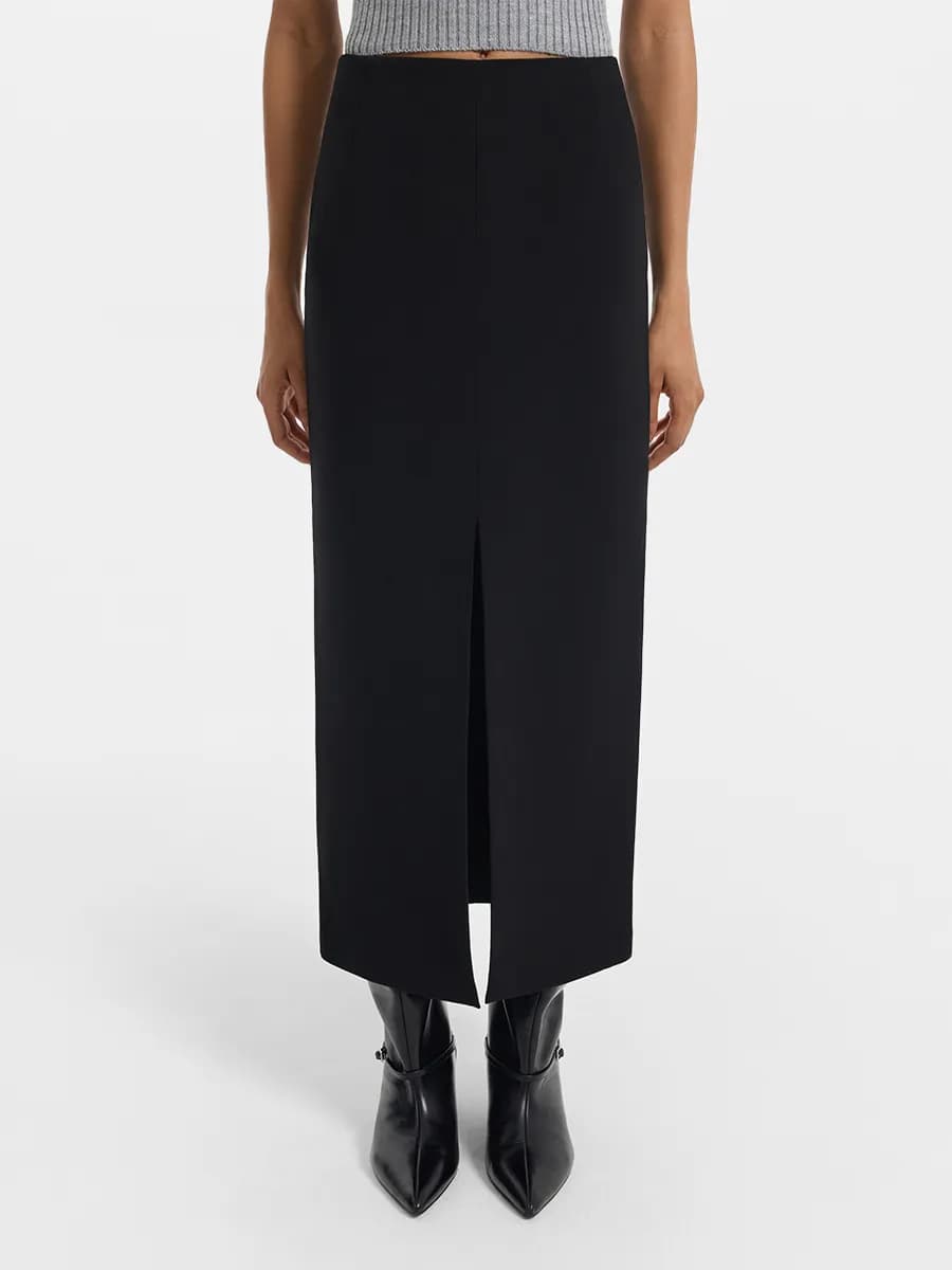 Юбка-карандашс разрезом