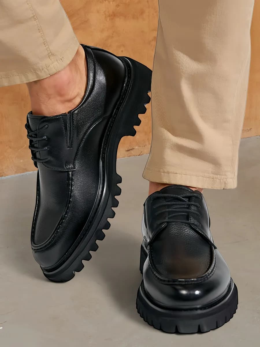 Классические туфли кожаные лоферы