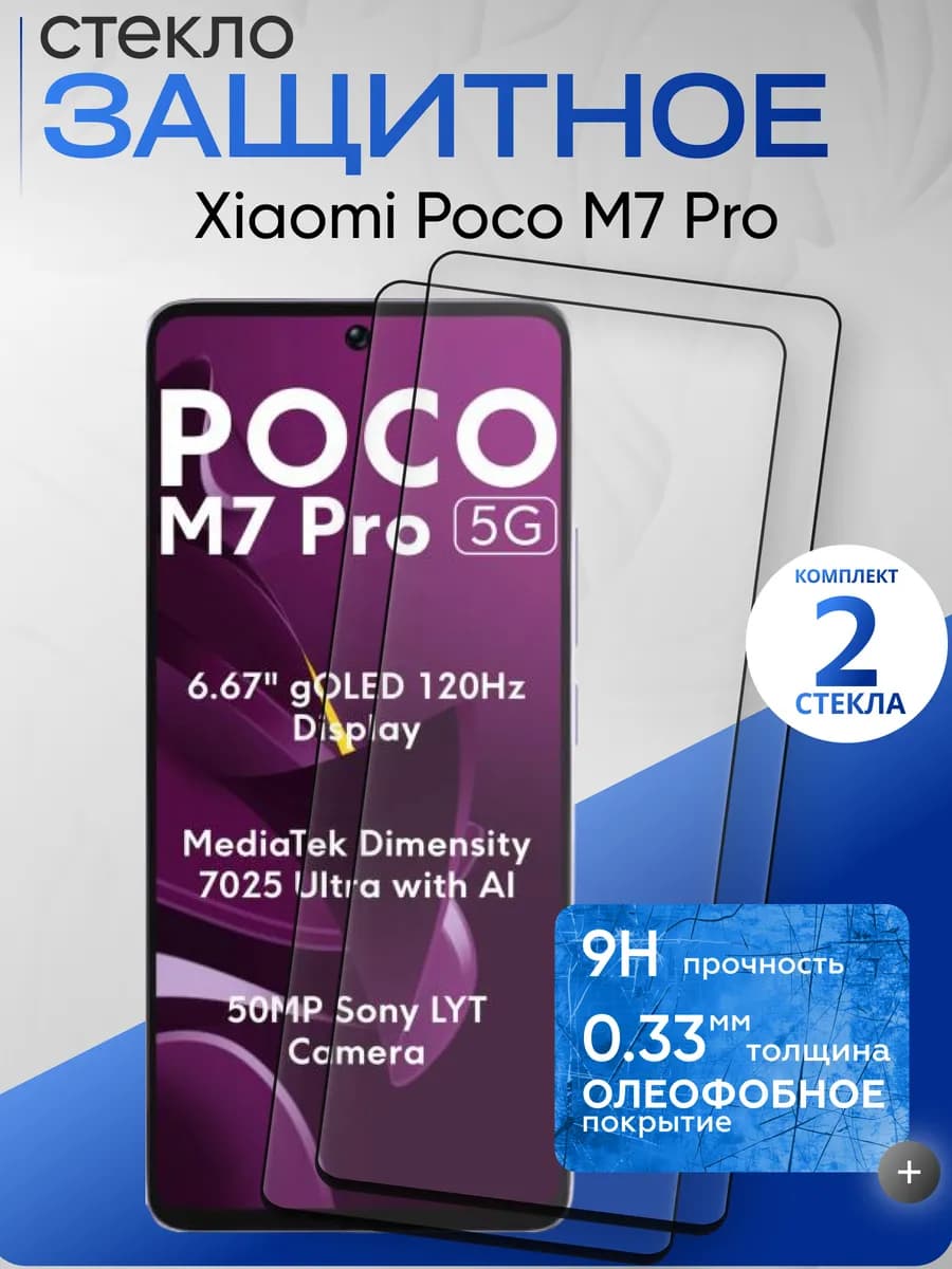Защитное стекло на M7 Pro