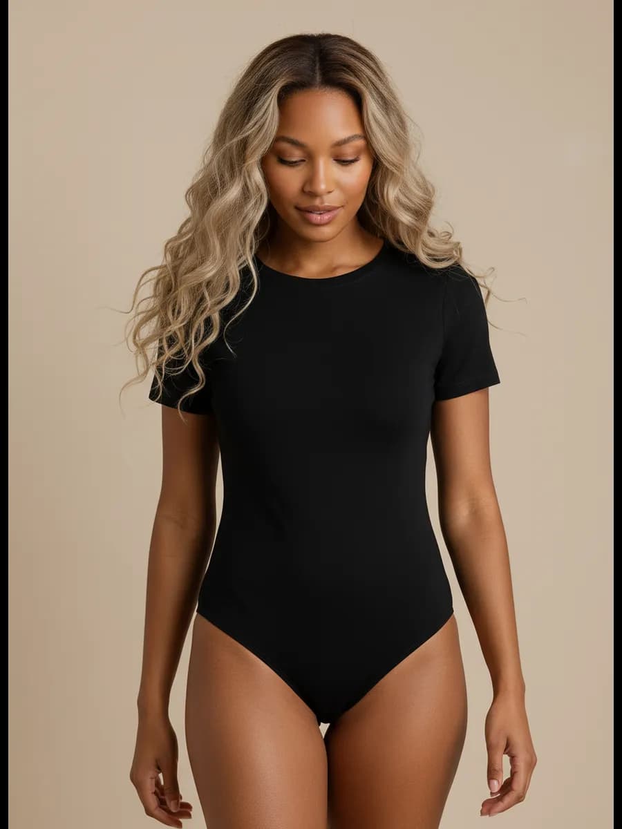 Боди короткий рукав