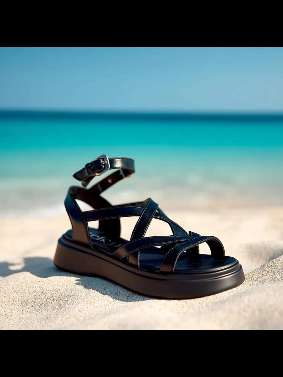 Босоножки летние с ремешками