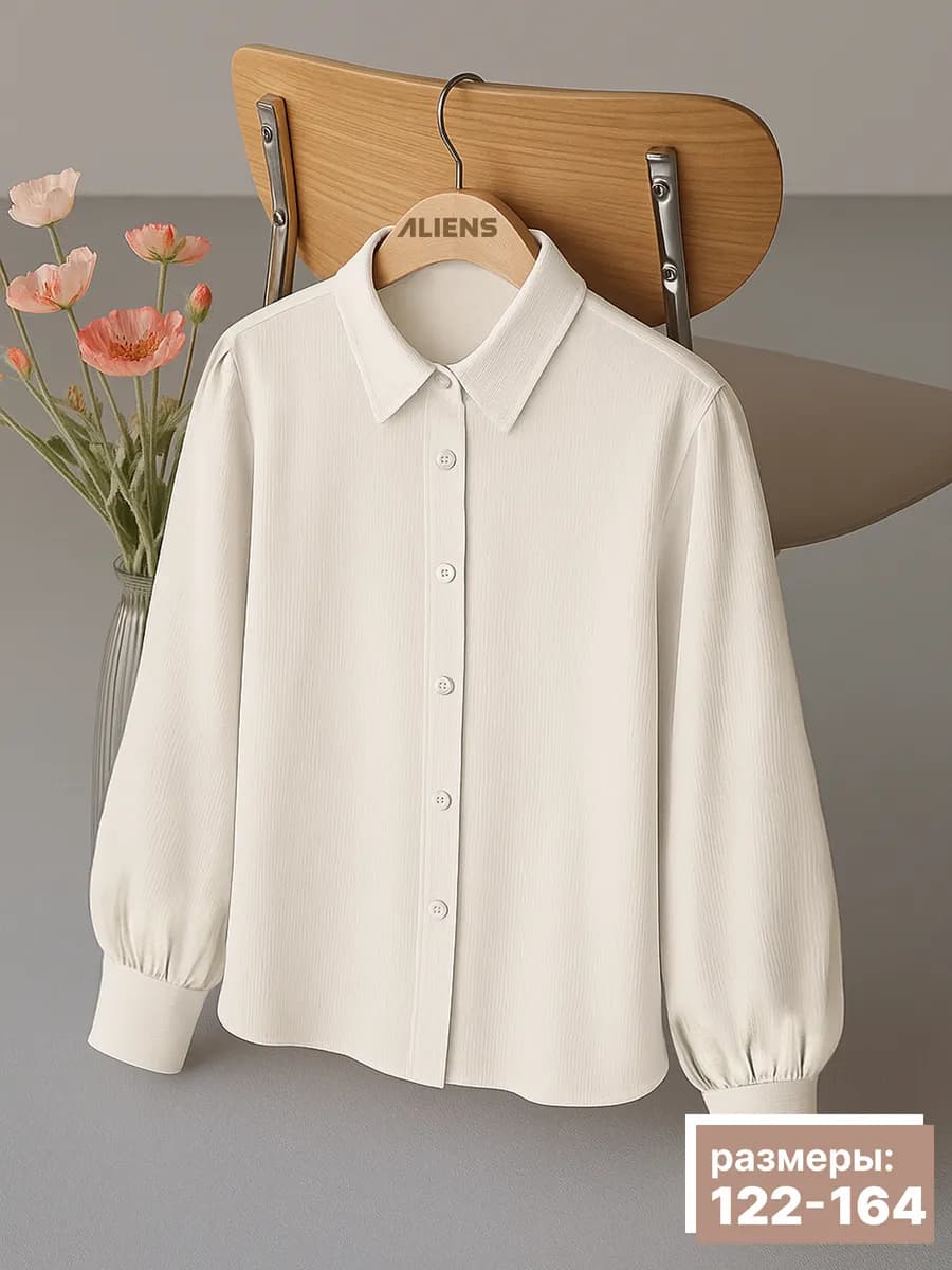 Рубашка для девочки - фото 1