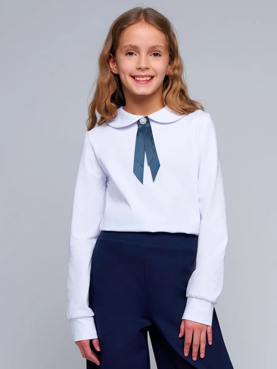 Блузка для девочки школьная - фото 1