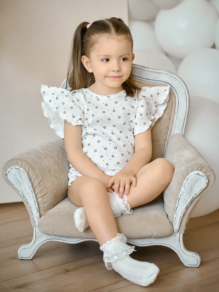 Боди для новорожденных нарядное