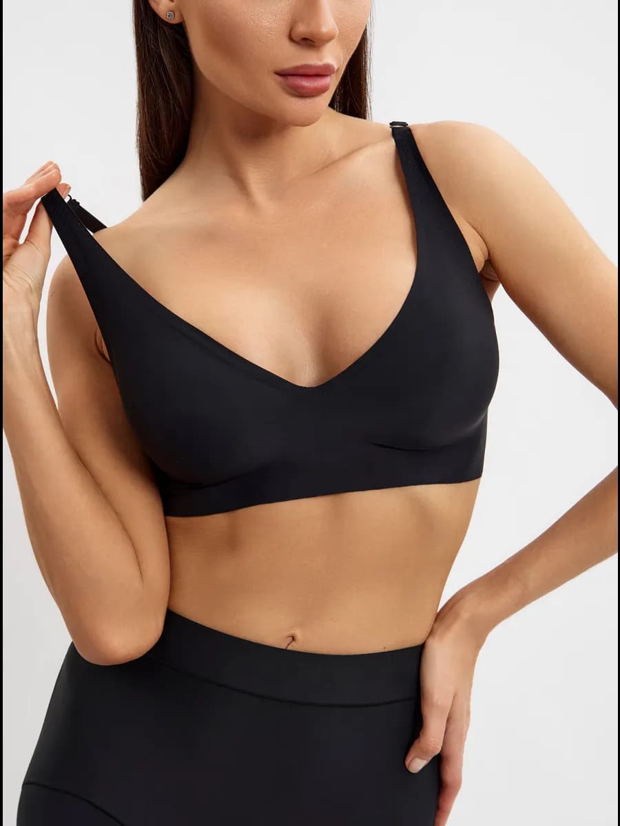 Бюстгальтер без косточек бесшовный