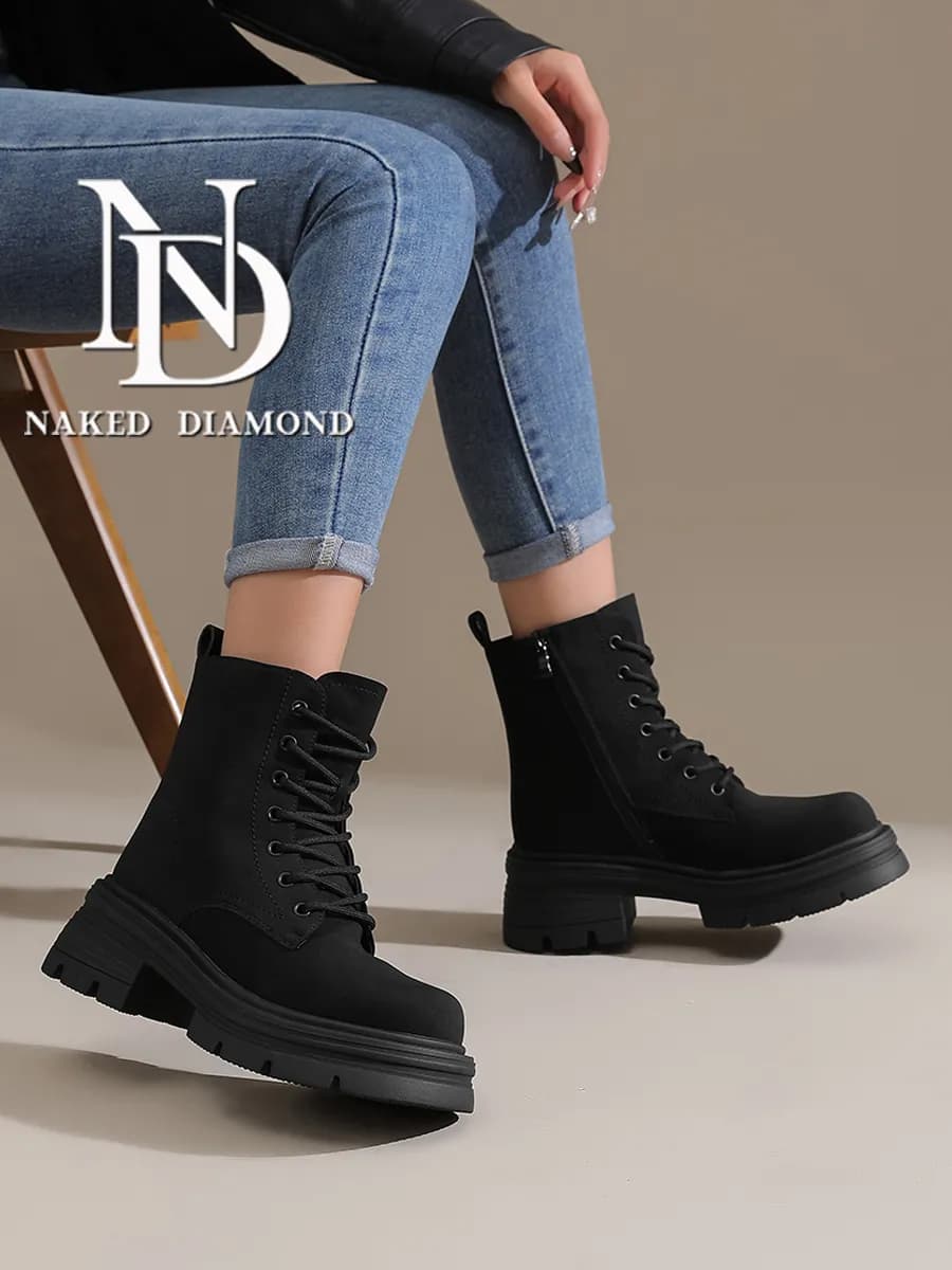 Ботинки зимние натуральная шерсть