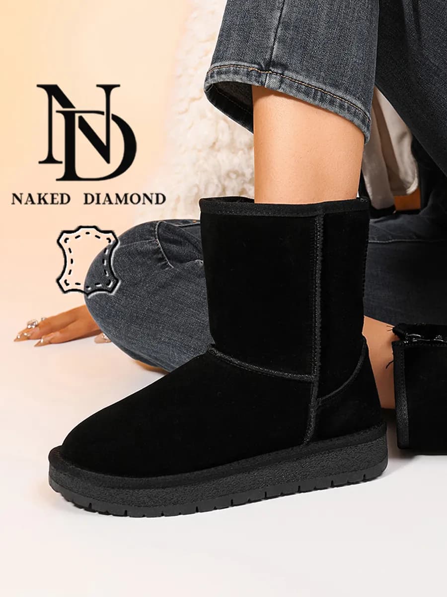 Угги зимние натуральная замша шерсть