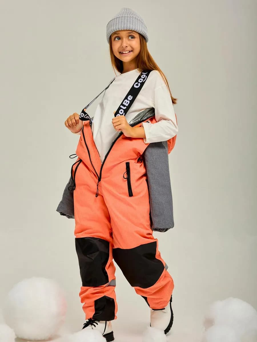 Зимний комбинезон для девочки