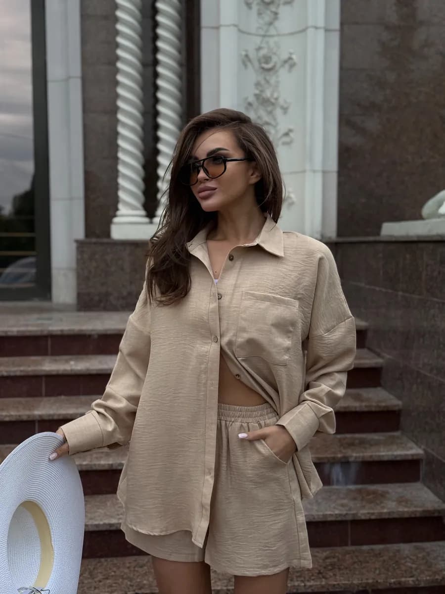 Летний костюм с шортами
