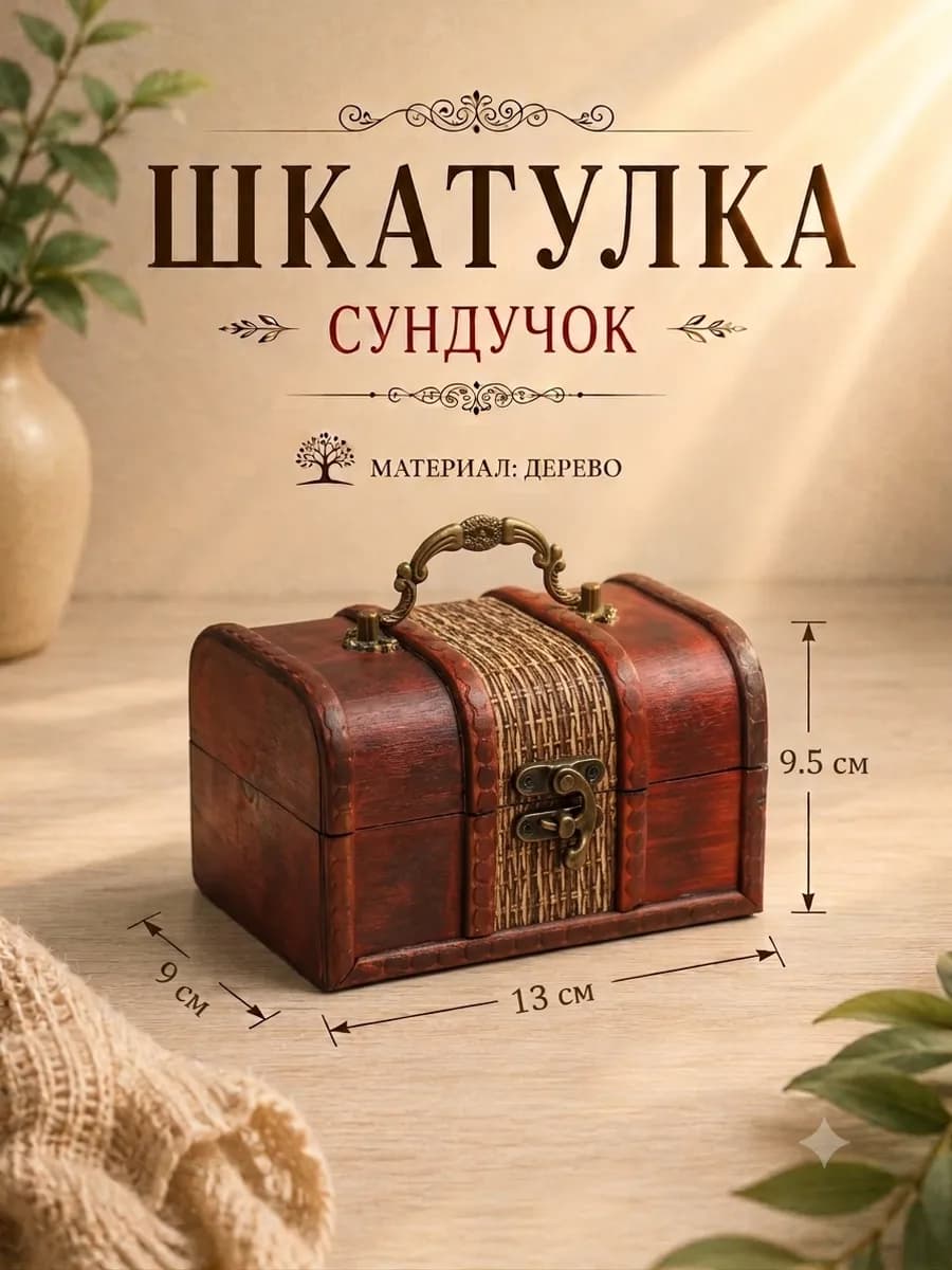 Шкатулка для украшений Абрэмо