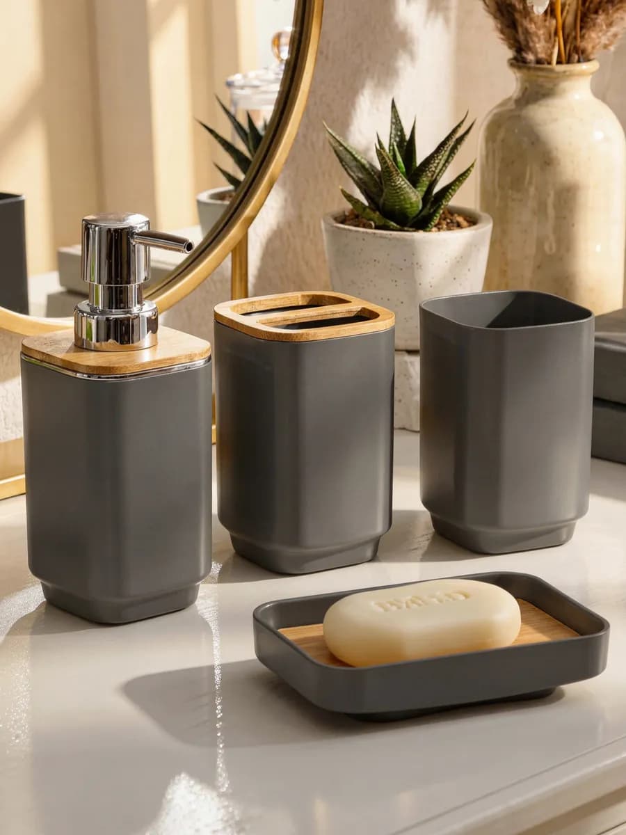 Набор для ванной комнаты 4 пр