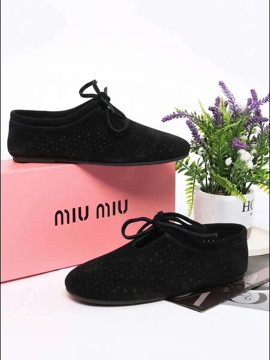 Слипоны летние натуральная замша перфорированные