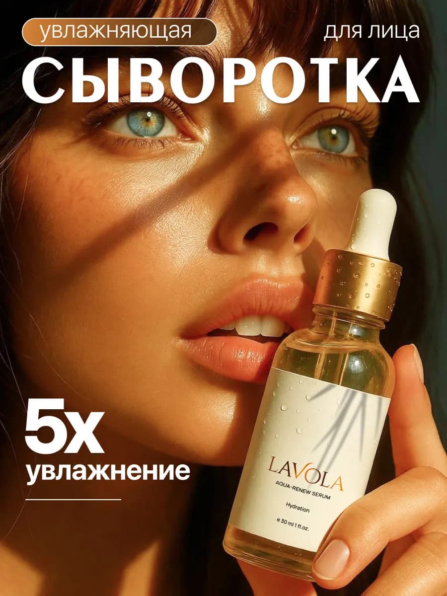 Увлажняющая сыворотка для лица 30 мл
