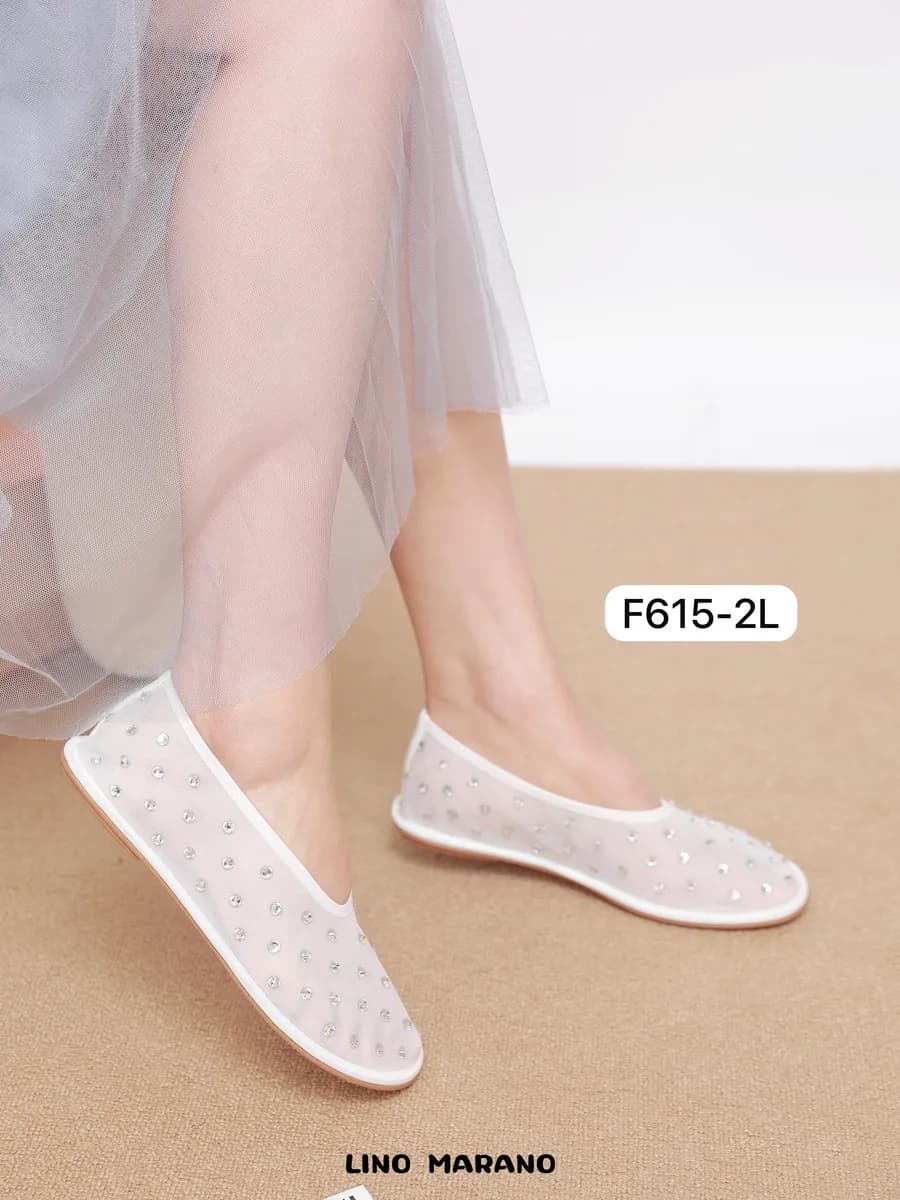 Балетки в сетку туфли носочки летние - фото 1