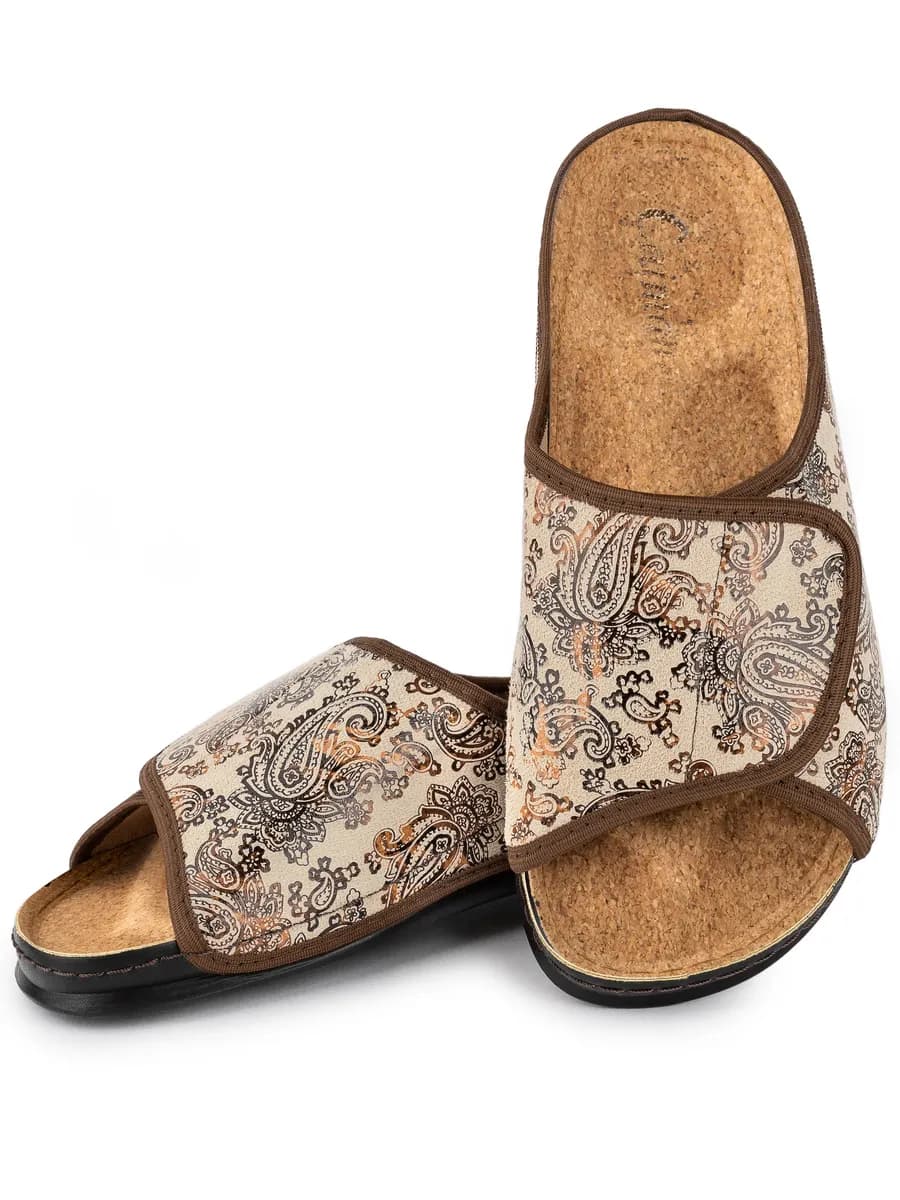 Тапочки на танкетке ортопедические