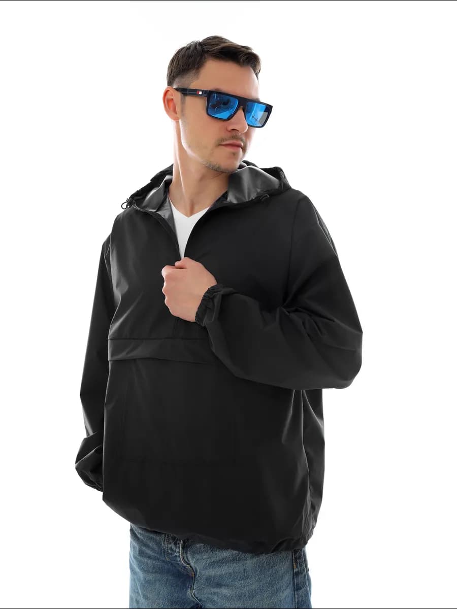 Анорак дождевик с капюшоном