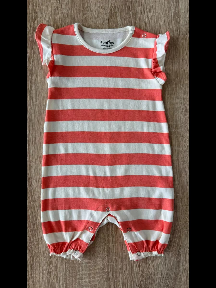 Песочник в полоску для девочки Bonfino