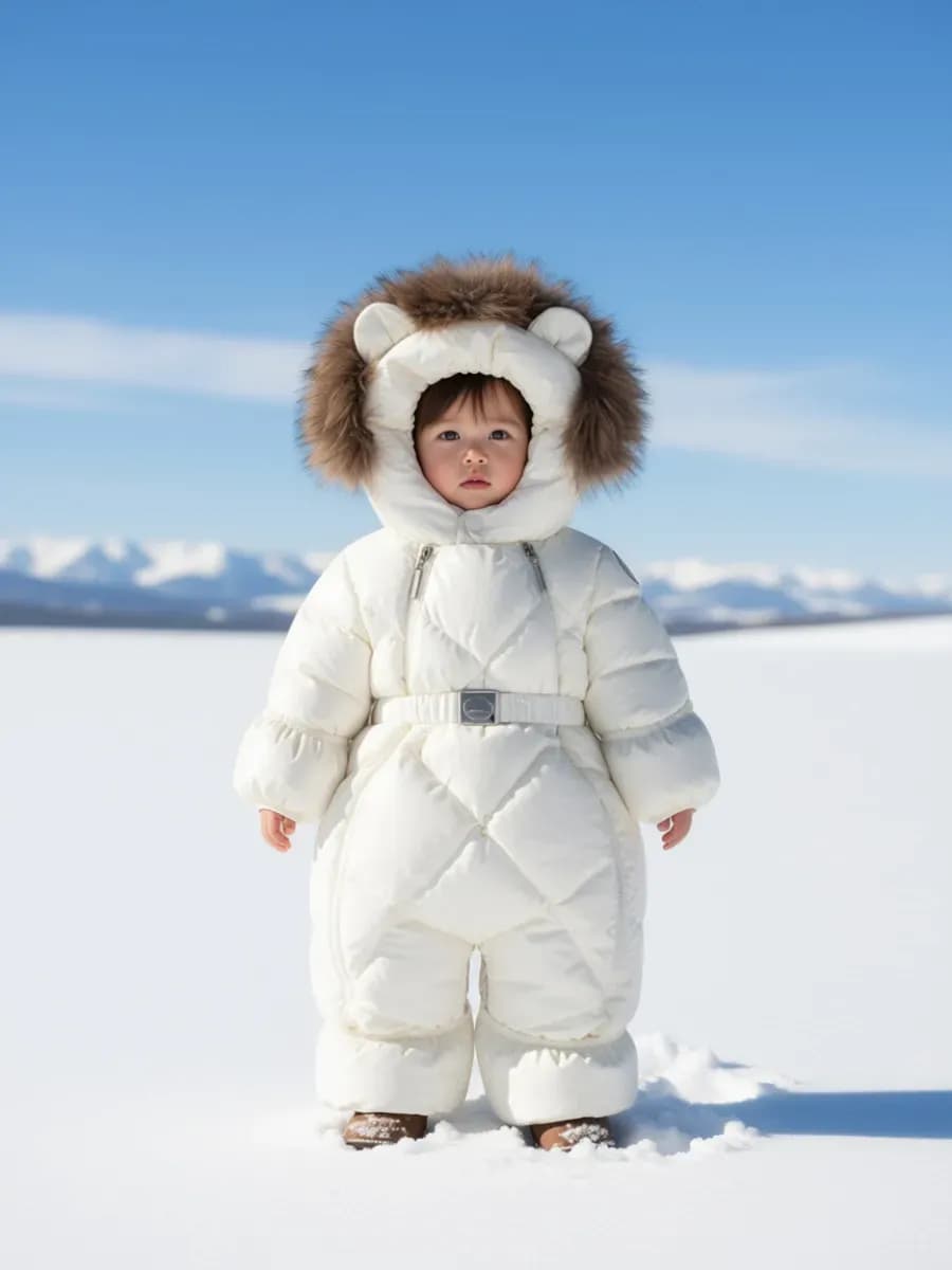 Зимний комбинезон-трансформер пуховый водоотталкивающий - фото 1