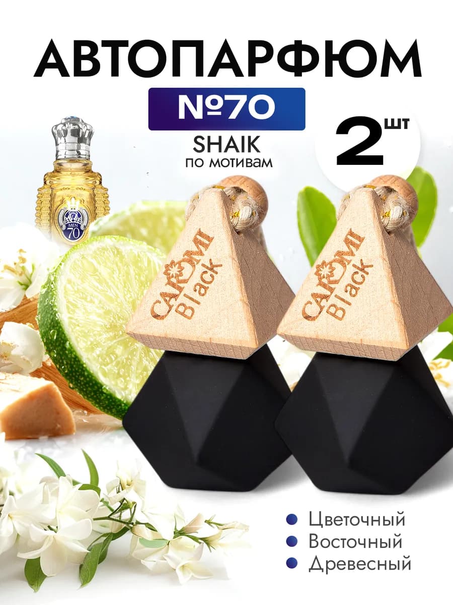 Ароматизатор в машину набор 2шт Black Gold