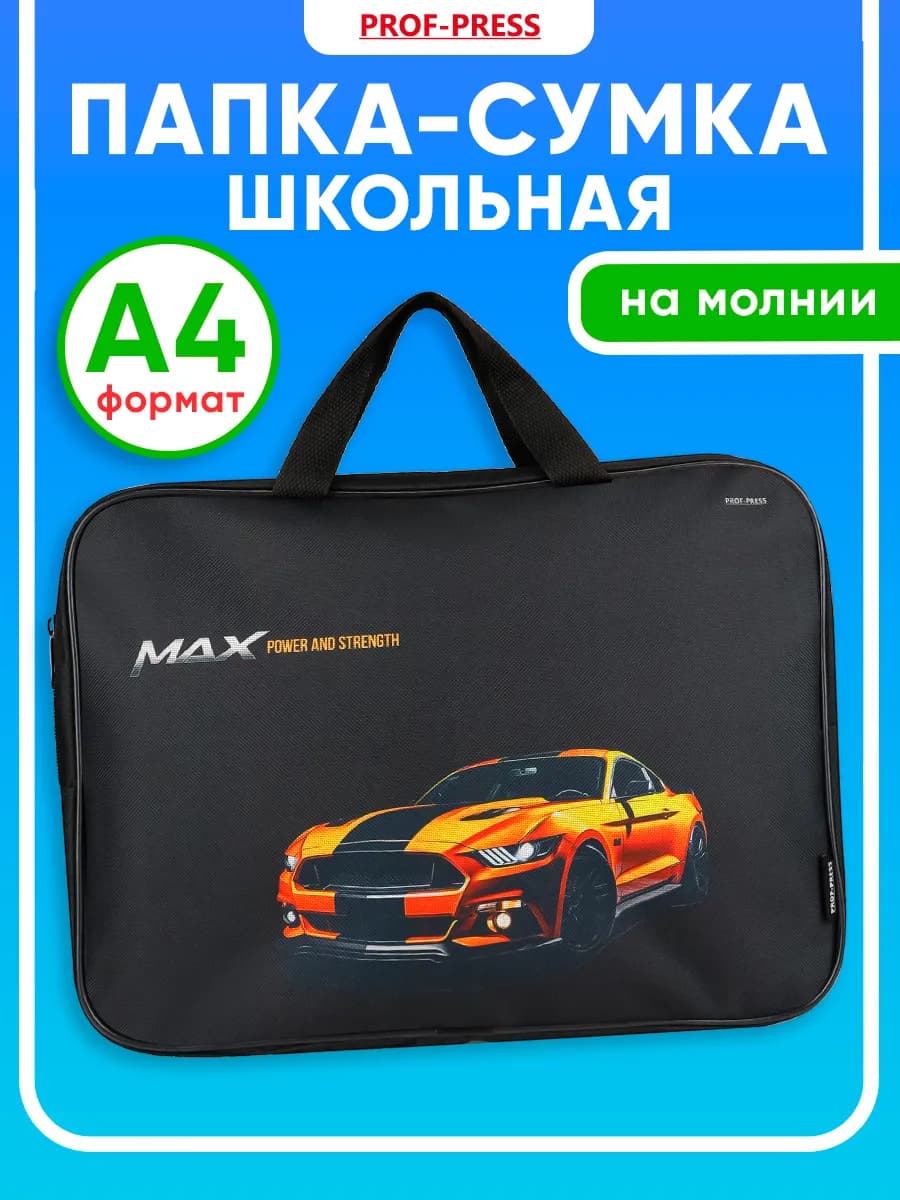 Папка для труда и тетрадей А4 с ручками