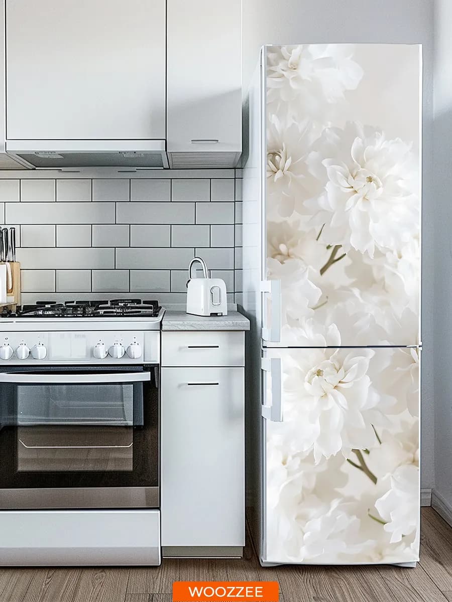 Интерьерная наклейка на холодильник декор для кухни