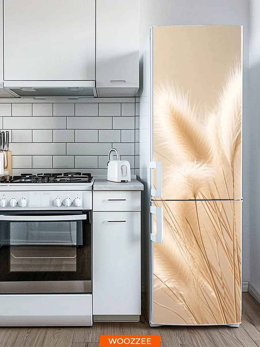 Интерьерная наклейка на холодильник декор для кухни