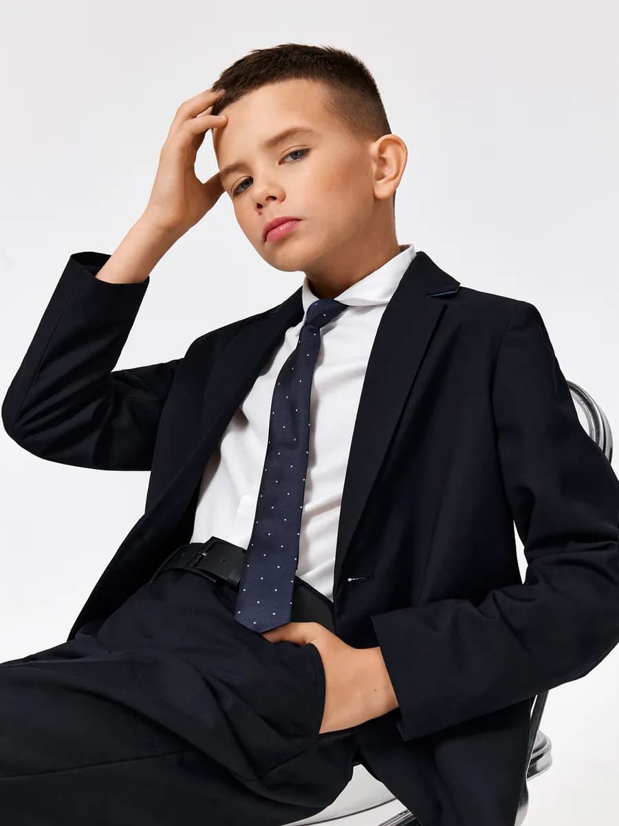 Пиджак школьный классический