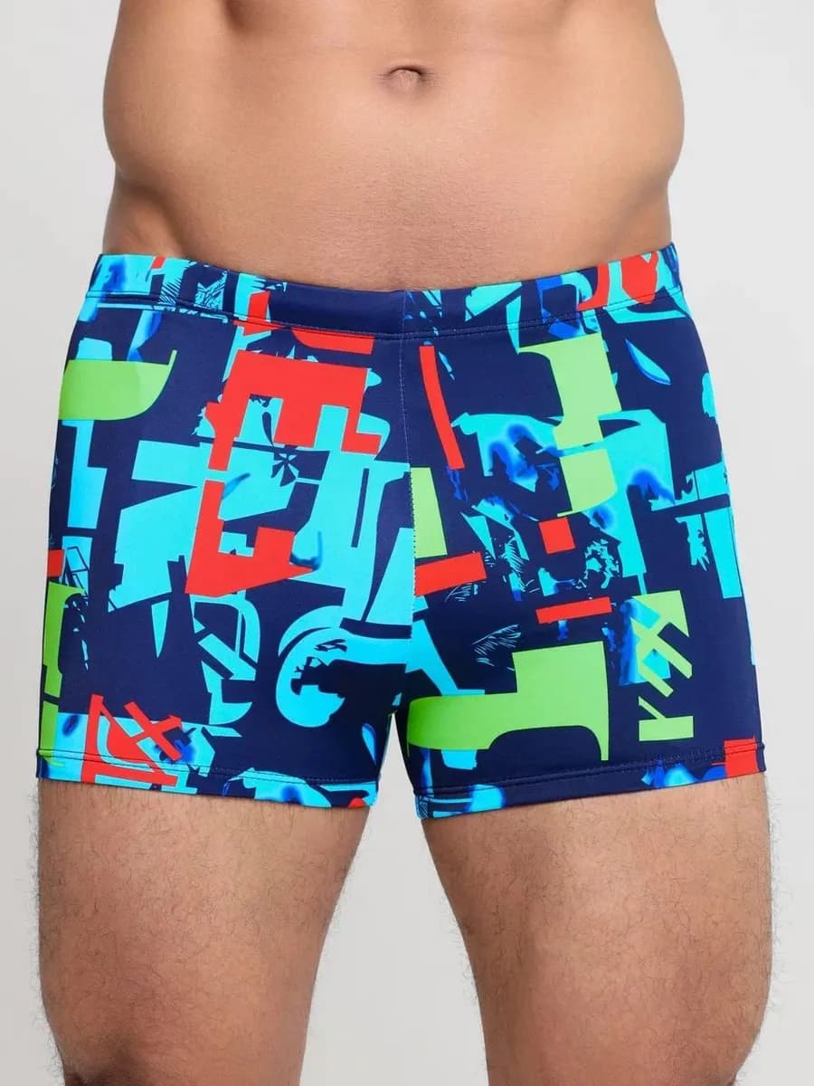 Плавки купальные для бассейна трусы пляжные - фото 1