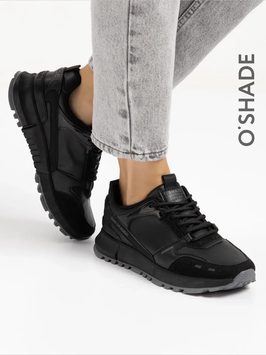 O'SHADE Кроссовки женские черные