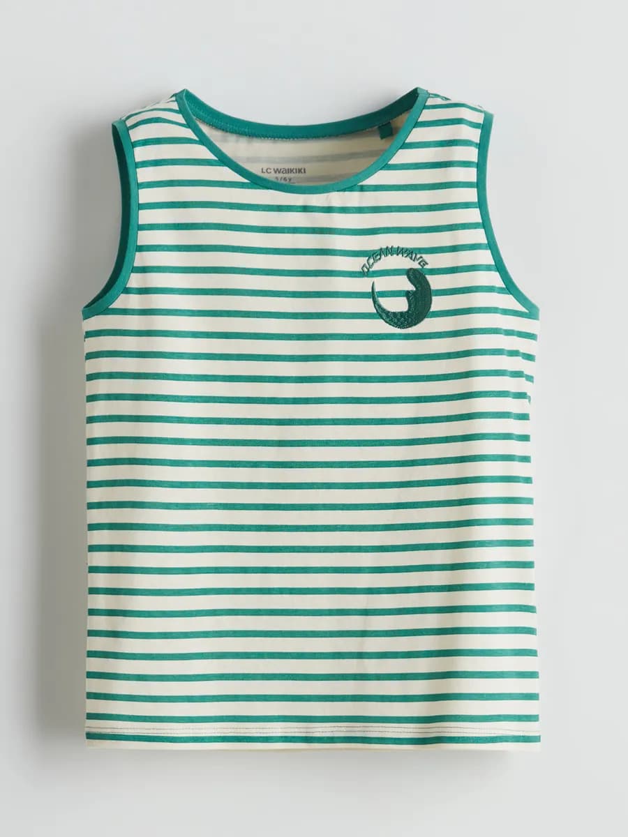 бежевый Мальчики Футболка - фото 1