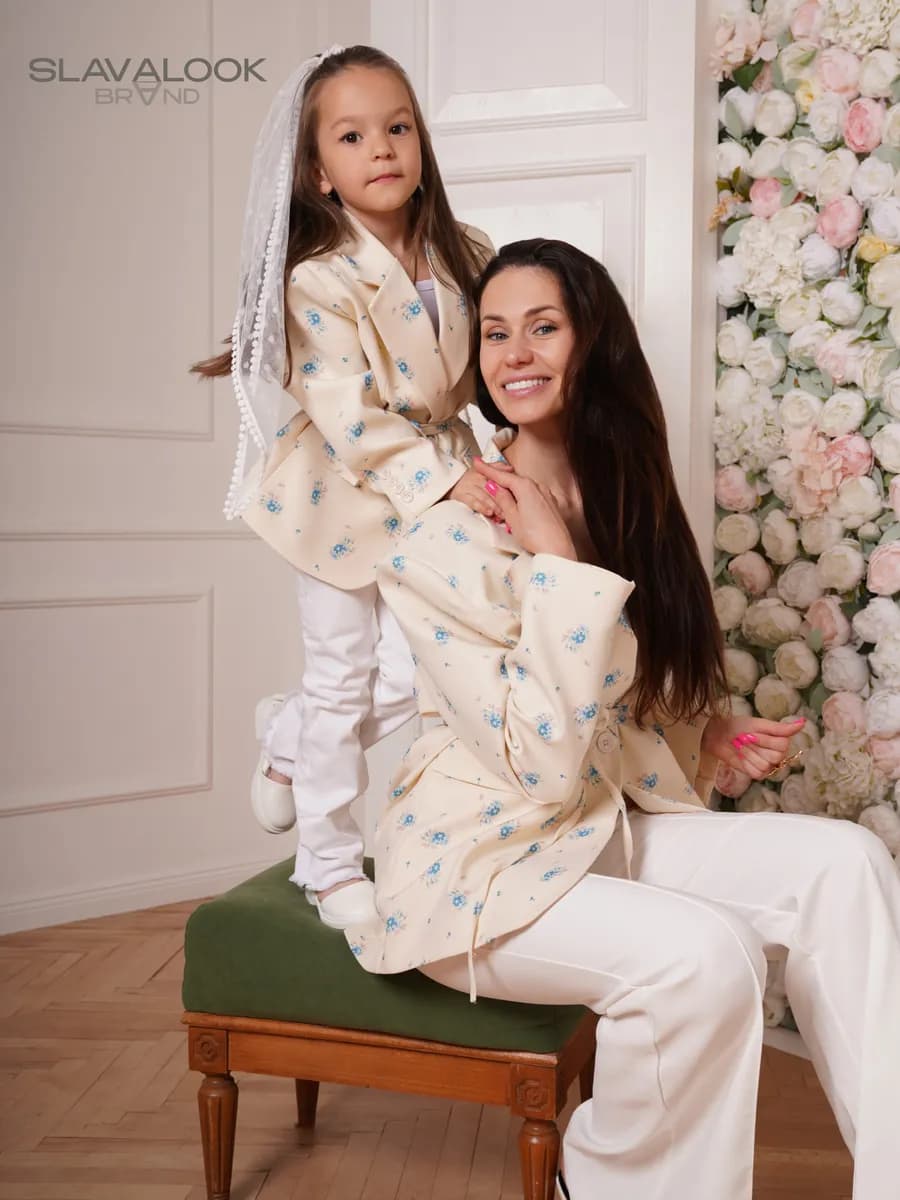 Пиджак оверсайз для девочки